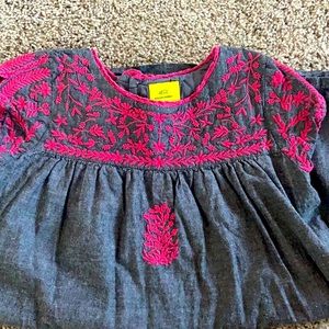 Girls roller rabbit embroidered dress size 6